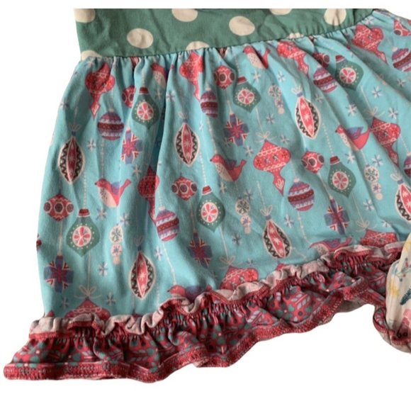 Matilda Jane Christmas Ornament Pastel Dress & Bloomers - Picture 2 of 6